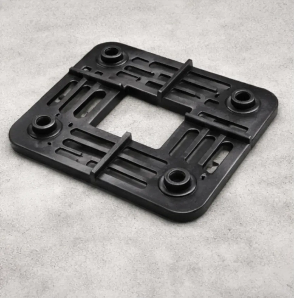 HDPE four-way mat connector